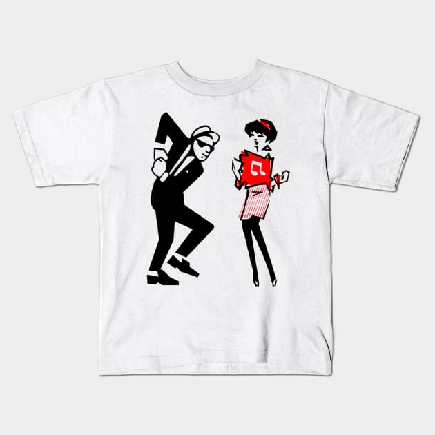 ska Kids T-Shirt by Stubbs Letterpress